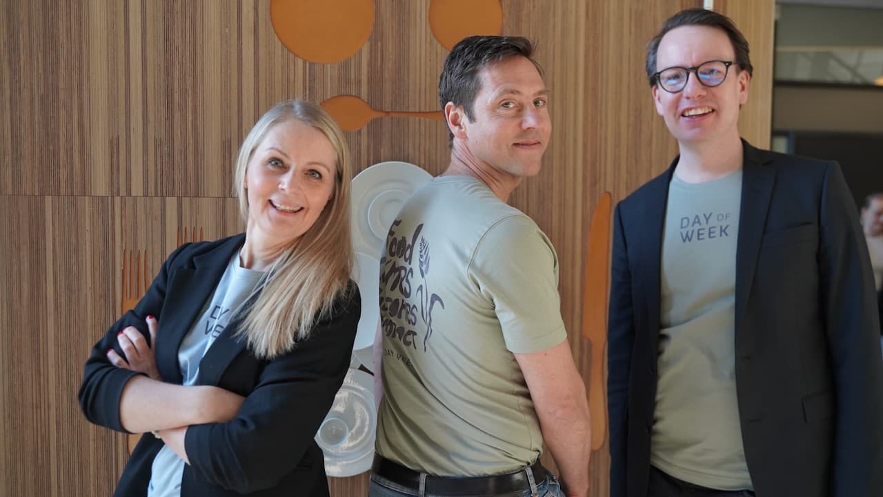 Siv Kristiansen (CEO & Founder), Oystein Chr. Loken (CSO & Founder) and Oyvind B. Sandaker (CAIO & Co-Founder). Photo credit: Kristiane Holta Pedersen, Valide.