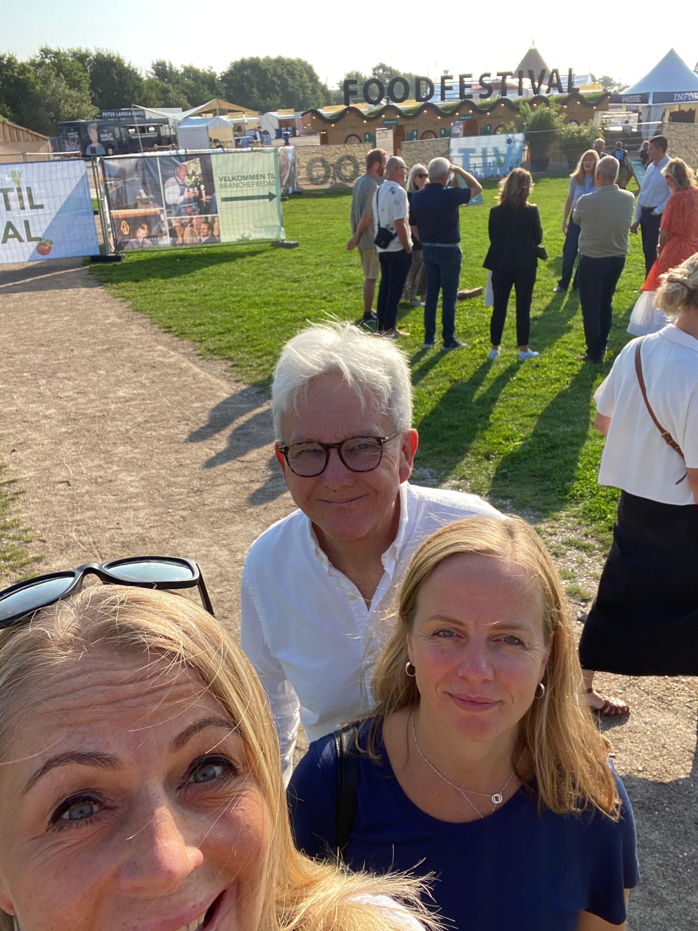 Solvor B. Stølevik (Kristiansand Municipality), Arild Tveide (Kristiansand Municipality) and Siv Kristiansen (Day of Week) in Denmark establishing joint Nordic partnership.